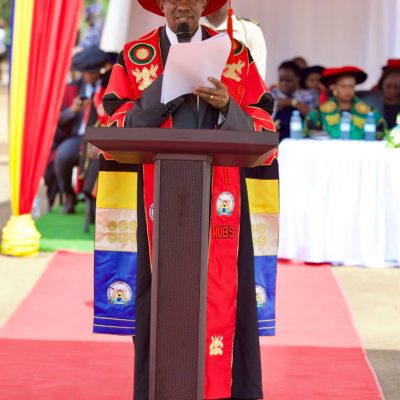 Prof. Moses Muhwezi Welcomes Over 12,000 Freshmen and Women to MUBS