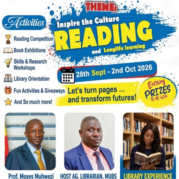 MUBS LIBRARY WEEK 2026